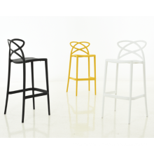 wholesale stackable furniture plastic high barstool